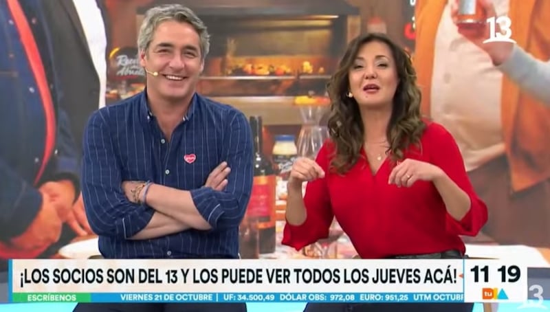 Pasadas las 11 de la mañana la animadora del matinal "Tu día", Priscilla Vargas, dio la noticia de haber estado primeros en el rating online. Al final de la jornada quedaron segundos, a sólo una décima de "Contigo en la mañana", que finalmente quedó primero.
