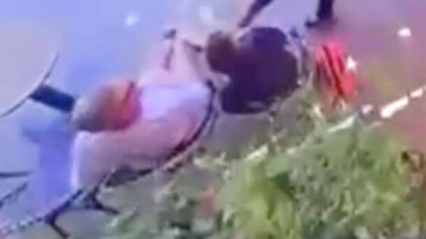 Asalto en Las Condes, captura Meganoticias