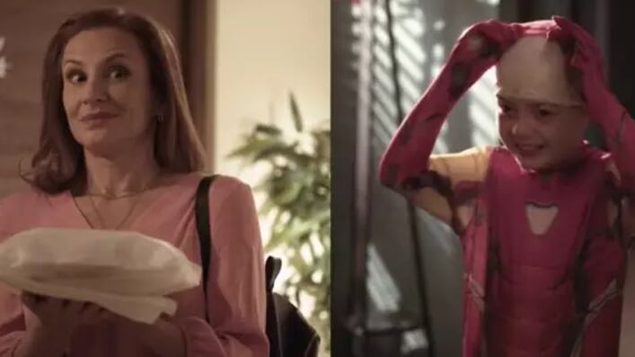 No es Vicuña ni Gonzalo Valenzuela. El nuevo galán de teleseries que se roba el corazón de las televidentes es el pequeño Alexander Tobar de la la teleserie de Mega “Como la vida misma”, quien saca suspiros con su personaje “Benjamín”.
Y fue tras su participación en los recientes capítulos emitidos, que los cibernautas celebraron la ternura de su papel y lo destacaron en Twitter, tal como consignó Página 7.
“Qué ternura el Benjita, no se hizo ningún problema”, “Noooo, muero de amor con el Benjita”, “Es tan tierno benjita, es como un pancito de azúcar”, “Es tan adorable Benjamín! Un sueño como hijo”, fueron solo algunos de los mensajes, destacando el rol que interpreta Alexander Tobar.
Esto, debido a la actitud que tuvo su personaje Benjamín al conocer a ‘Sole’, tanto en fotografía como en persona, luego que su padre, durante una cena, decidiera contarle que estaba saliendo con el personaje interpretado por la actriz Sigrid Alegría.
“Tiene cara de amorosa”, le dijo a Alonso, luego de ver la captura, confirmado que, a diferencia de los hijos menores de Soledad, reaccionó bastante bien a la noticia de romance entre los adultos.
Luego, en otra escena, se vio el momento en que Benjamín conoció a la emprendedora, nueva pareja de su papá, situación que realizó de Iron Man, lo que desencadenó en un adorable diálogo con Soledad cuando le abrió la puerta de la casa.
“¡Hola! Perdón, Tony Stark, es que estoy buscando a Benjamín y Alonso… ¿Sabes dónde viven?”, preguntó Soledad, siguiéndole el juego,
Ante esto, el pequeño comenzó a interrogarla y ella le contó que traía la torta favorita de Benjamín, pero como no estaba en casa, se la iba a perder.
Fue tras esto que Benjamín se sacó rápidamente su máscara y la invitó a su casa. “¡Soy yo, soy yo! Pasa no más”, le dijo, para finalmente ser presentados por Alonso y generando aplausos cerrados en los televidentes.