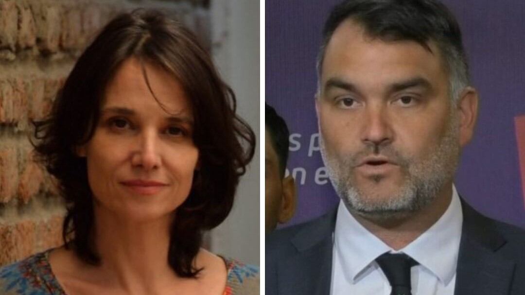 Aline Kuppenheim y Javier Macaya