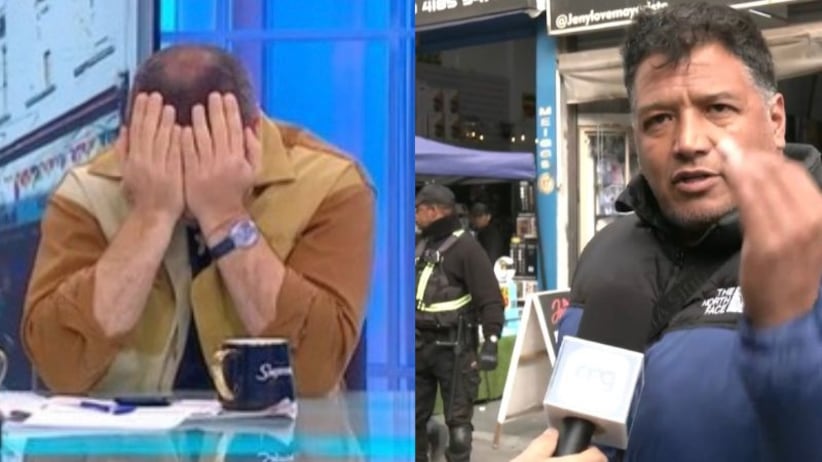 Comerciante ambulante descolocó a José Antonio Neme con furioso descargo contra JC Rodríguez: “Está hablando de un colega…”