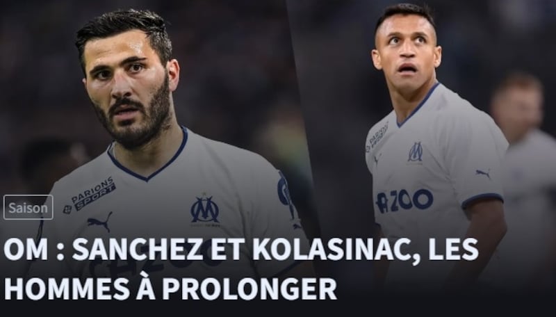 Los medios deportivos franceses dieron cuenta del interés que tiene Olympique de Marsella por renovarle el contrato al delantero chileno, que finaliza su vínculo con el club galo en junio de este año.