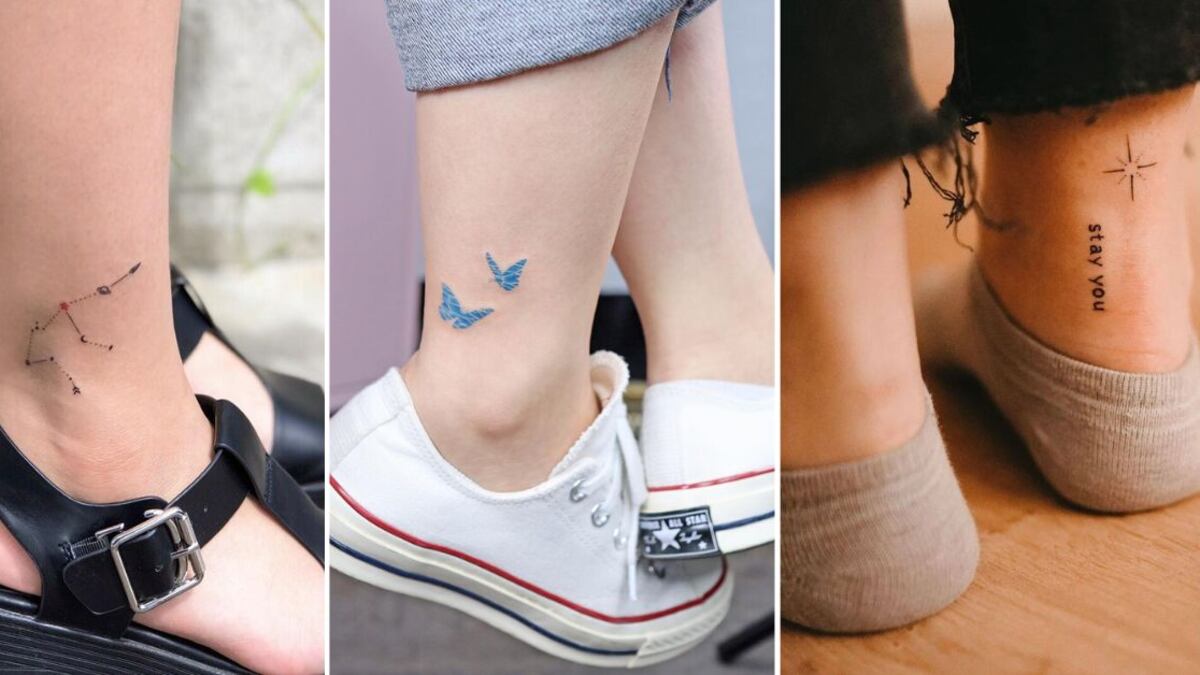 Tatuajes en los tobillos