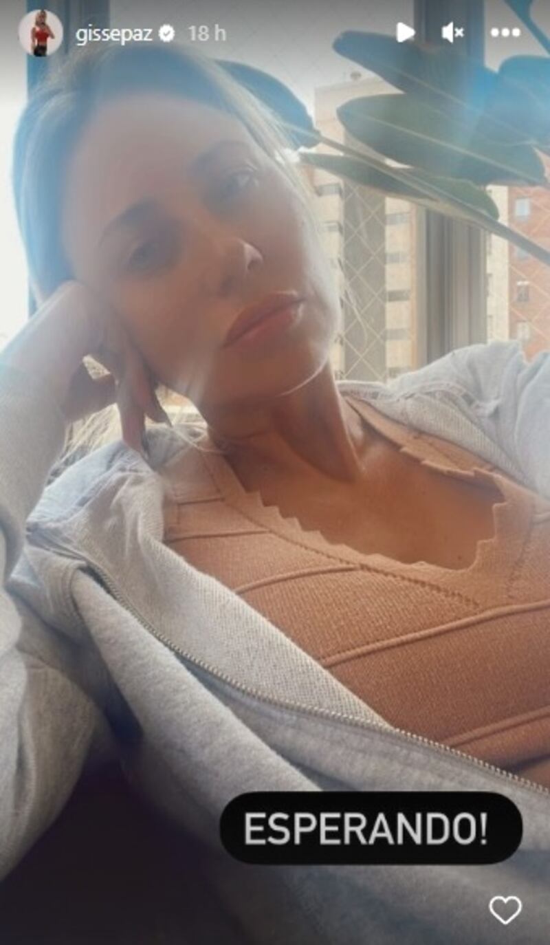 Gissella Gallardo se recupera estos días de sus problemas renales.