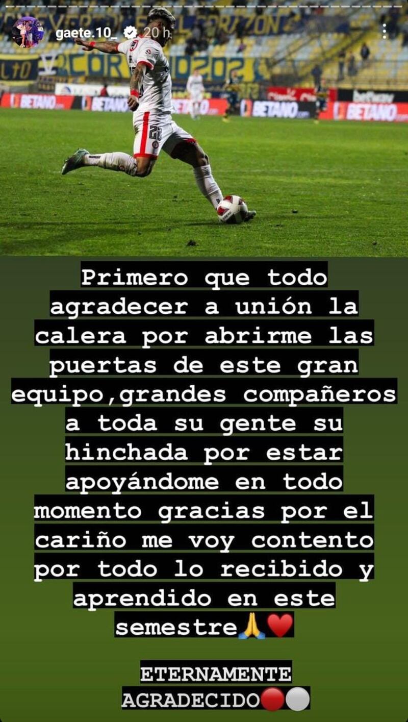 Juan Carlos Gaete y su salida de Unión La Calera