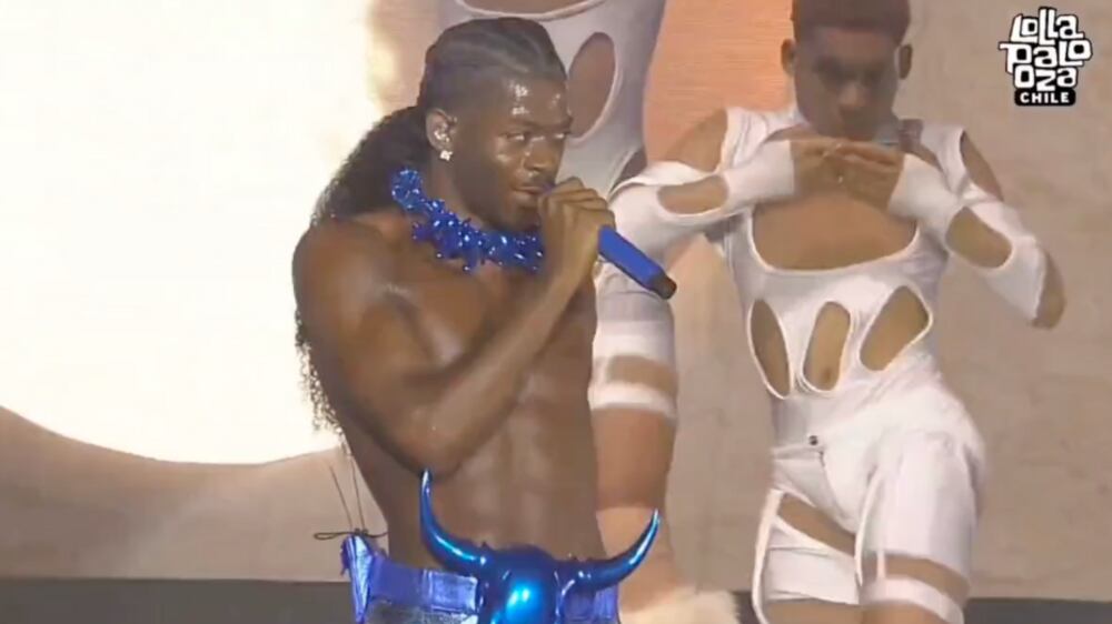 Lil Nas X en Lollapalooza Chile | Captura: Lollapalooza Chile