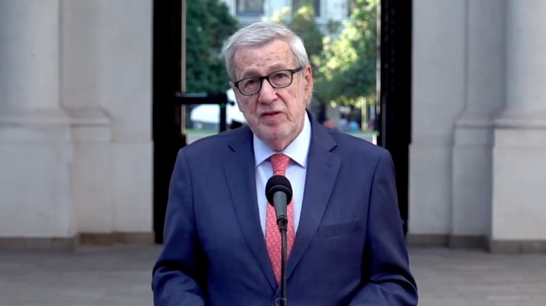 Canciller Alberto van Klaveren | Captura: X @GobiernodeChile