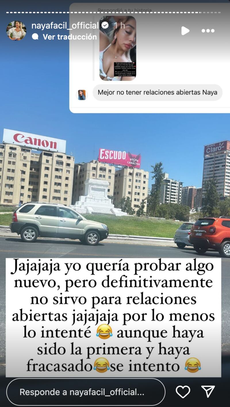 Historia de Naya Fácil | Fuente: Instagram
