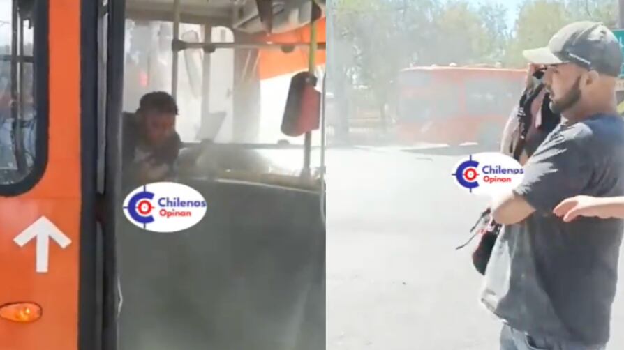 Ataque a chofer del Transantiago