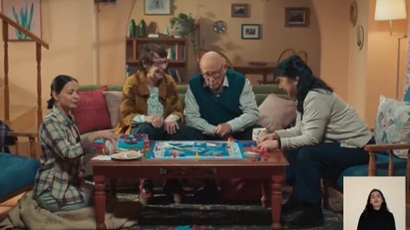 Los Venegas aparecieron en la franja del Apruebo