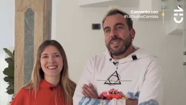 Carla Jara y Francisco Kaminski en La Divina Comida