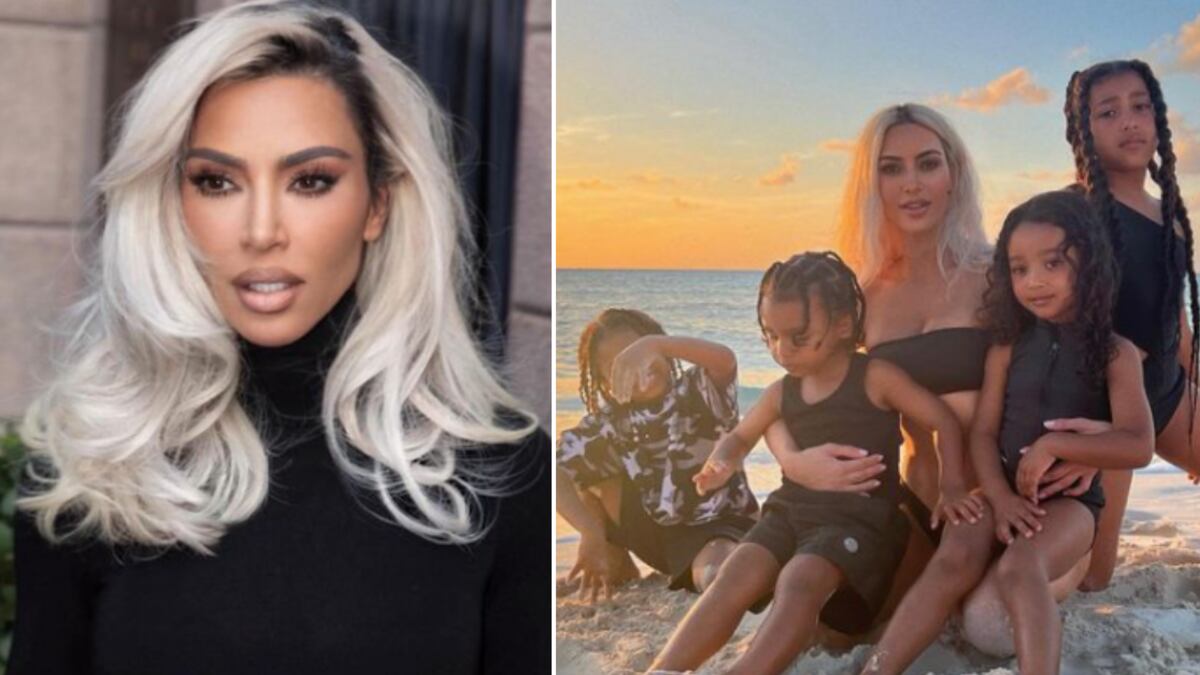 Kim Kardashian busca momentos de calidad junto a sus hijos.