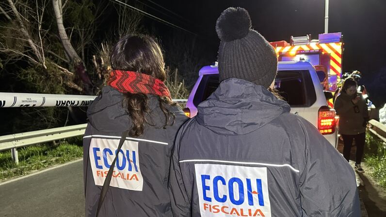 Homicidio en Curacaví | Fuente: X de ECOH Fiscalia RM