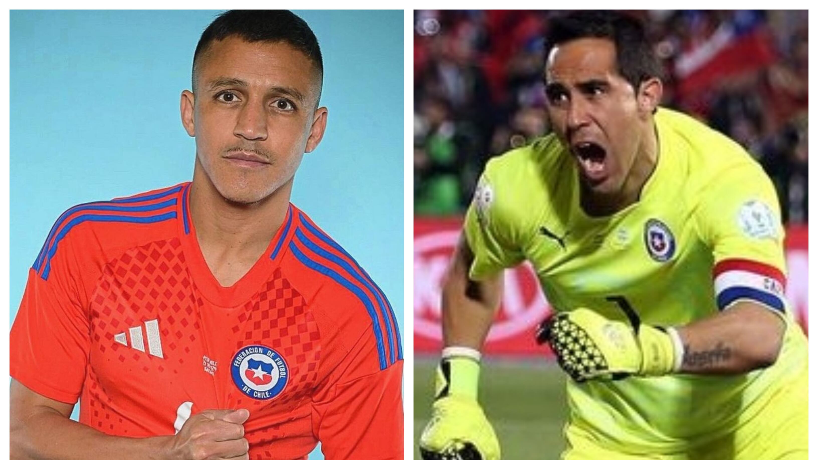 Los dos integrantes de la Generación Dorada le dieron un gran espaldarazo a la selección chilena en la previa al duelo ante Colombia y la marginación de Carlos Palacios de la Roja.