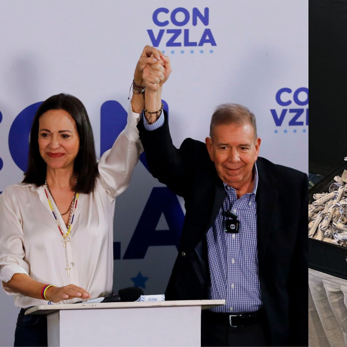 María Corina Machado asegura protección de actas electorales clave María Corina Machado asegura protección de actas electorales clave