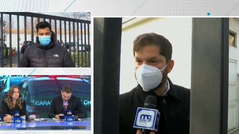 El Presidente Boric comentó los dichos de su ministro Giorgio Jackson en "Mucho Gusto", de Mega.