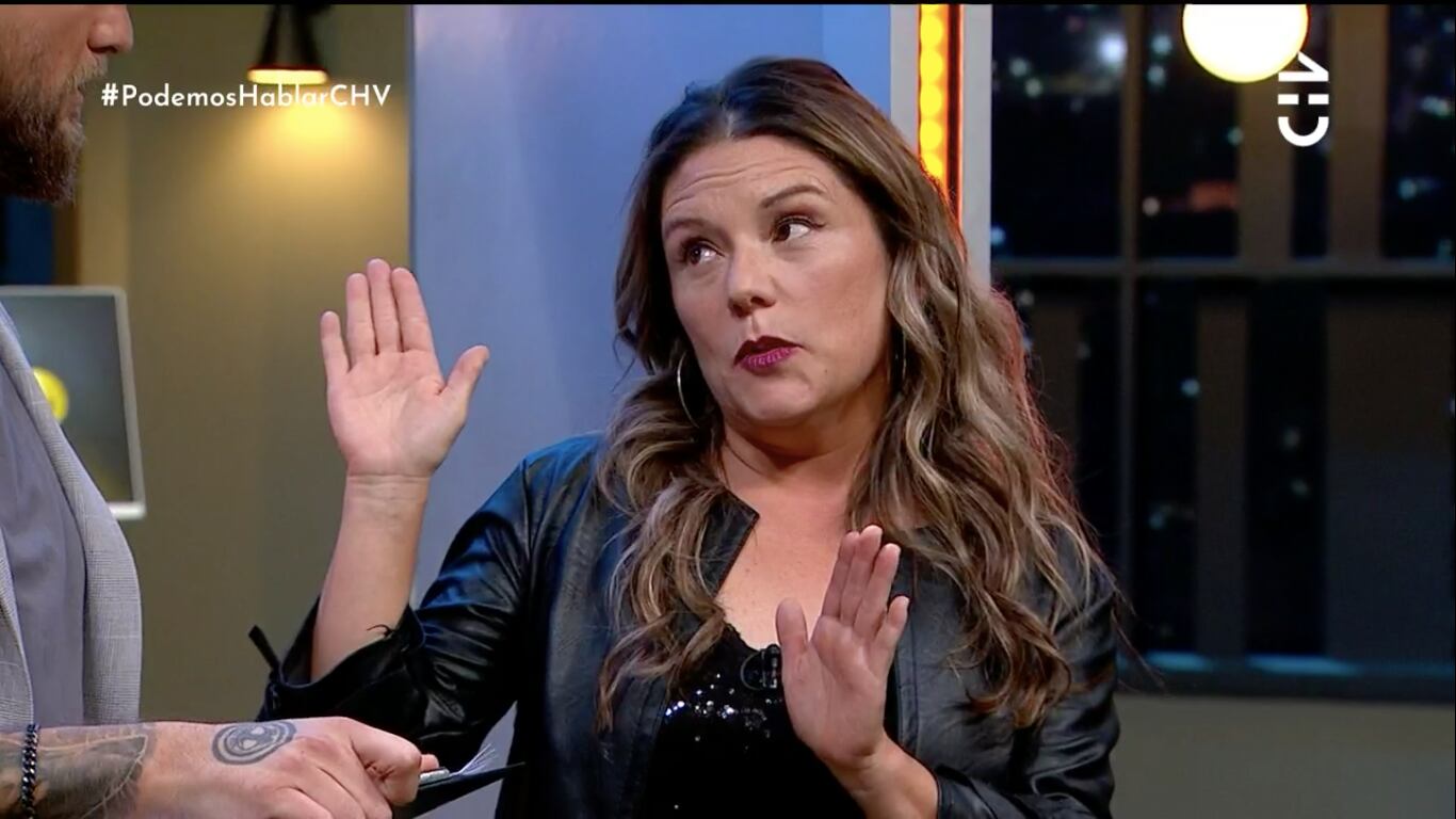 María José Quiroz en "Podemos Hablar" | Captura: CHV