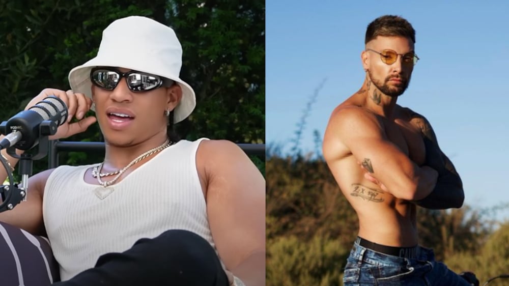 Uriel Futuro fuera de órbita y Luis Mateucci | Fuente: Canal de Eva Gómez e Instagram