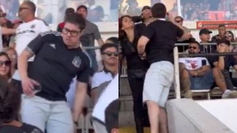 Tras ser identificado por cibernautas: Hincha albo que agredió a niño es suspendido de su trabajo