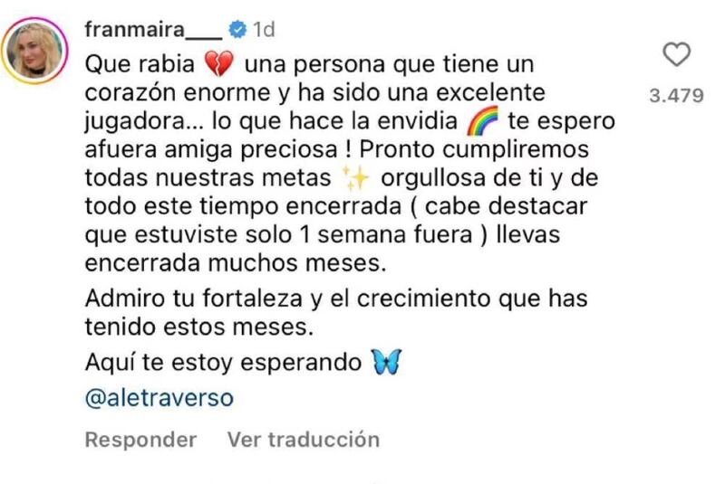 Francisca Maira post