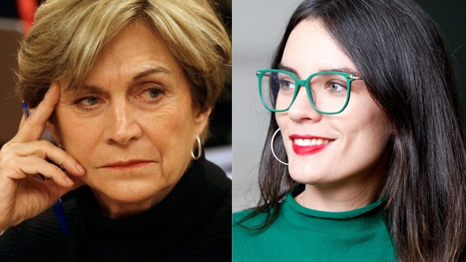 Evelyn Matthei y Camila Vallejo