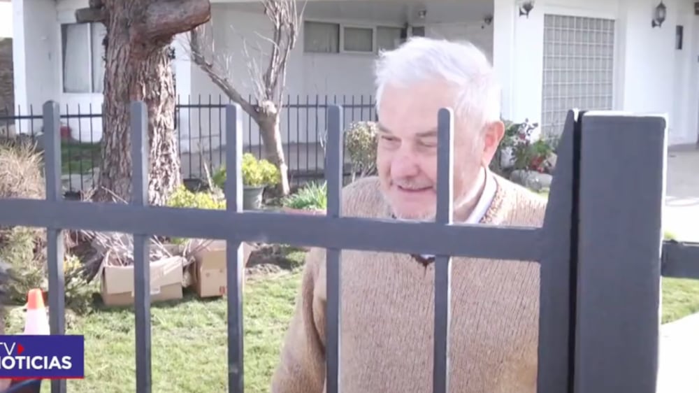 Luis Boric, papá de Gabriel Boric | Captura: ITV Noticias