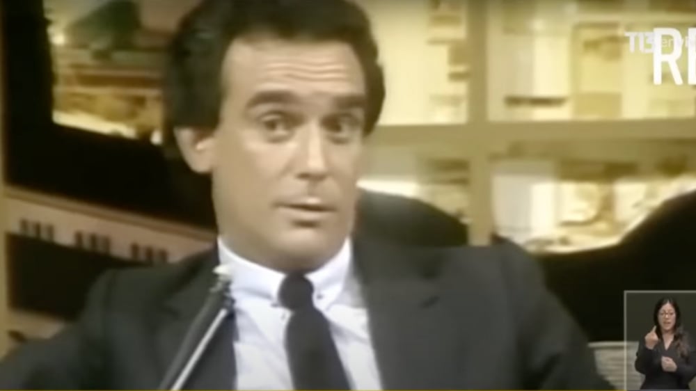 César Antonio Santis | Captura: Canal 13