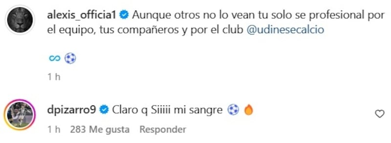 El delantero chileno evidenció su molestia por no jugar en sus redes sociales.