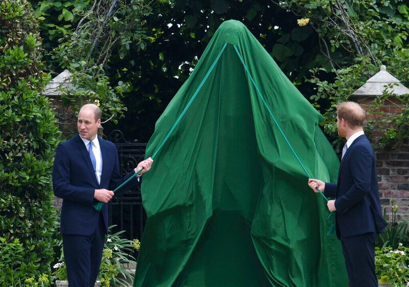 William y Harry Diana Lady Di