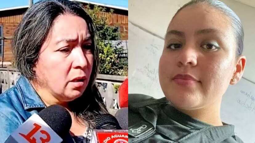 madre de estudiante de gendarmería fallecida