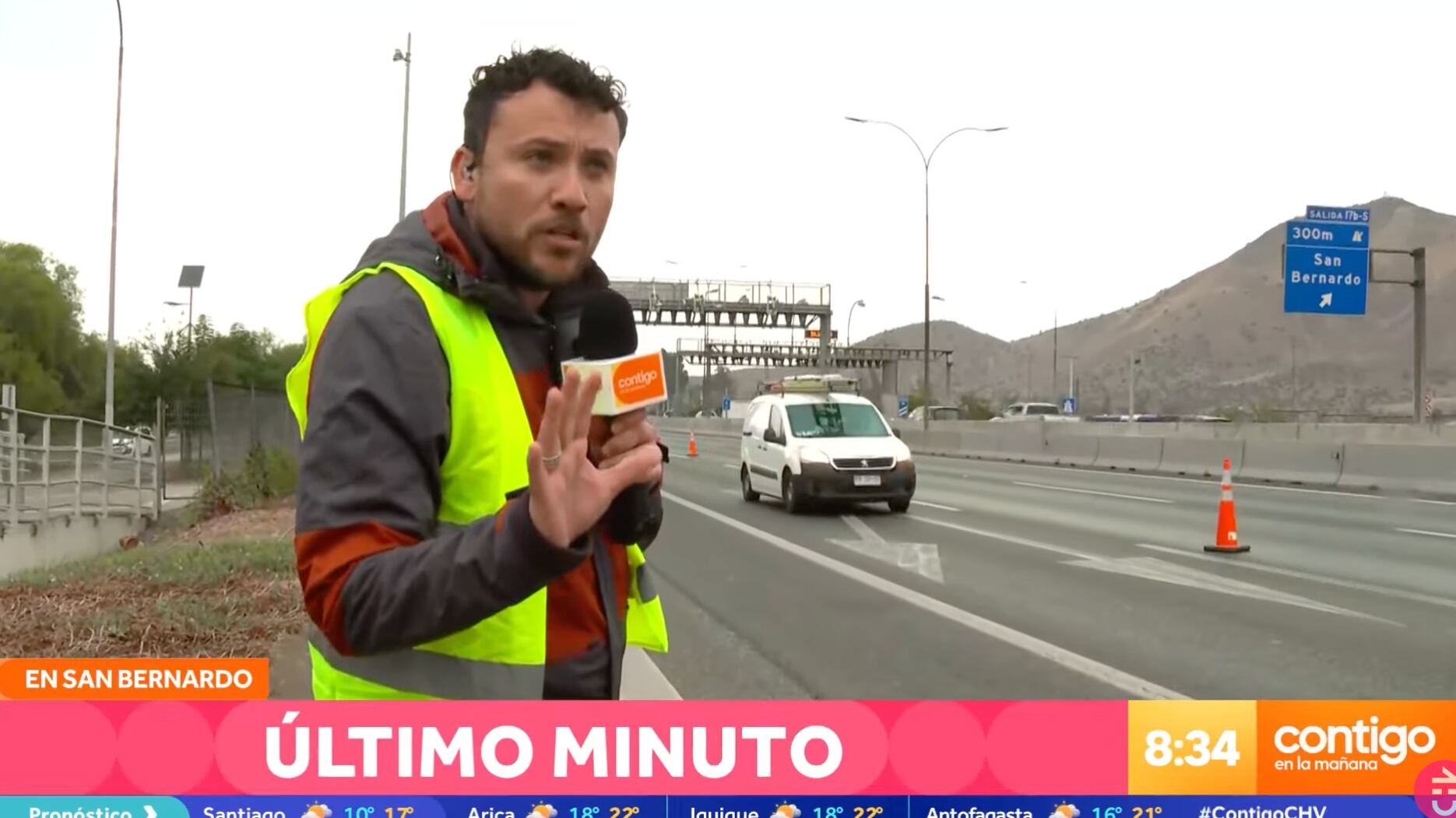 Max Collao se despidió en pantalla del matinal de Chilevisión