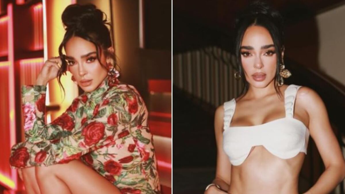 Manelyk González es traicionada por escote de su vestido dejando ver su busto 'disparejo' y así reaccionó