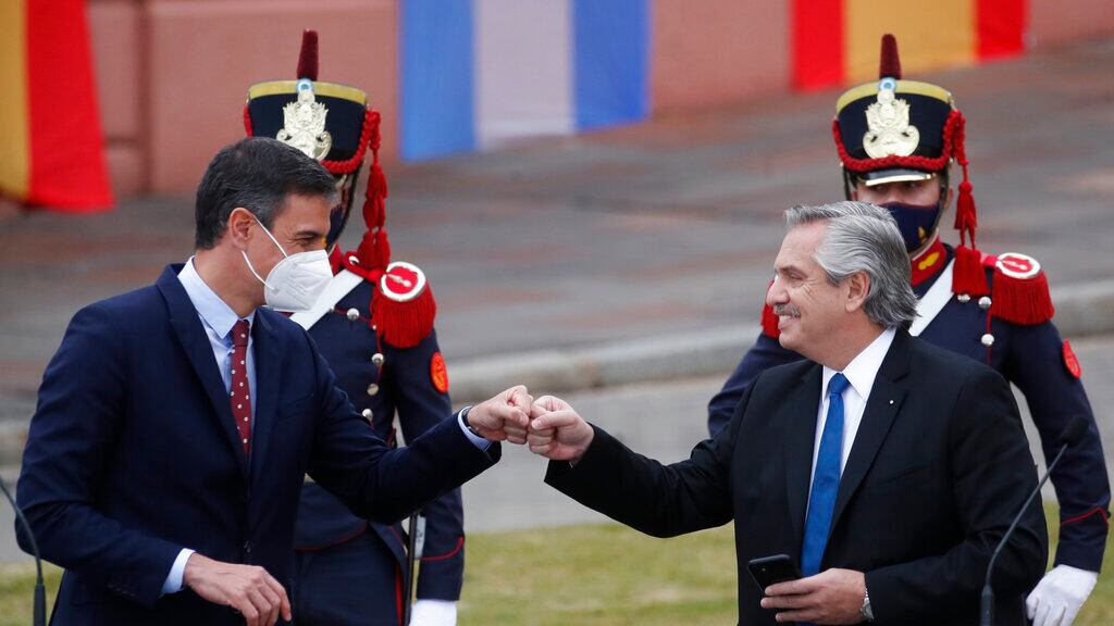 Argentina España Alberto Fernández Pedro Sánchez