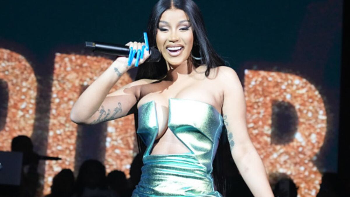 Cardi B en concierto