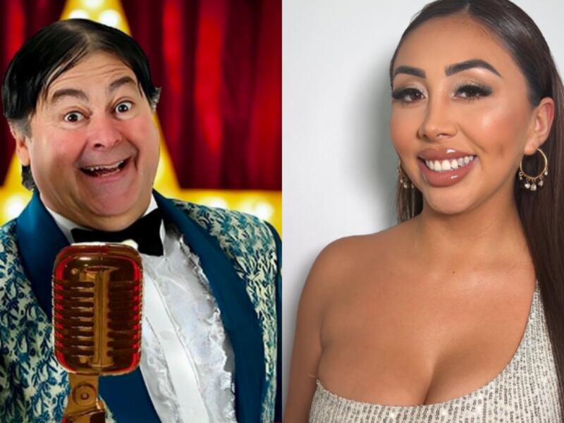 ¿Aceptaría la invitación?: Naya Fácil reaccionó a los deseos de Ernesto Belloni de trabajar con ella en algún espectáculo