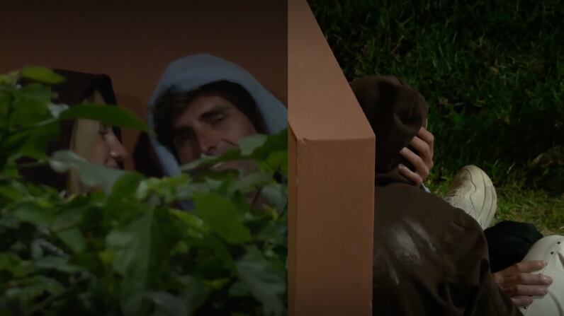 Blu Dumay y Efrén Reyero | Captura: El Internado