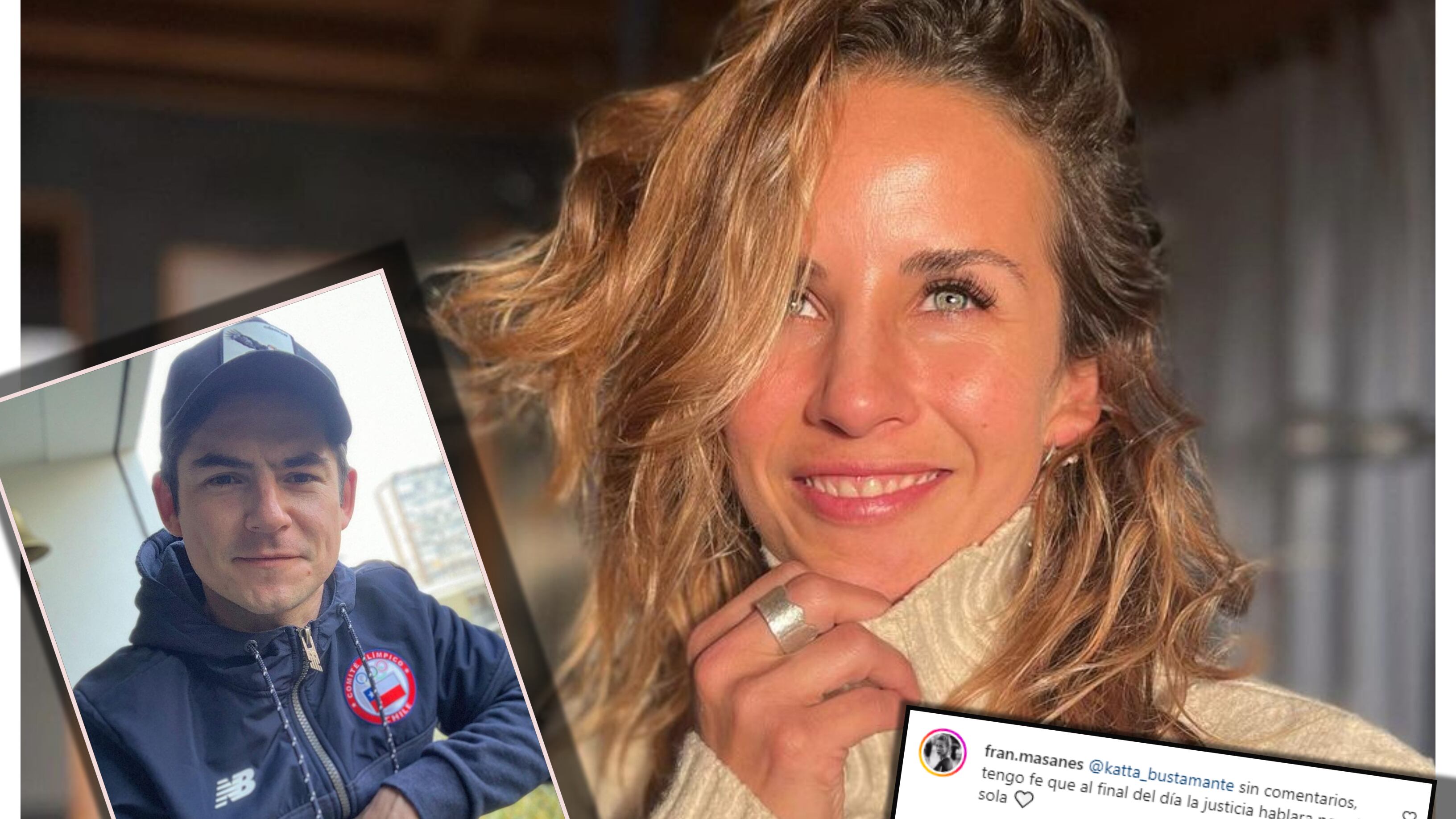 Fran Masanes respondió en redes sociales a los dichos de Claudio Castellón respecto a que los episodios de VIF en su relación familiar fueron provocados por ella y no por el actor.