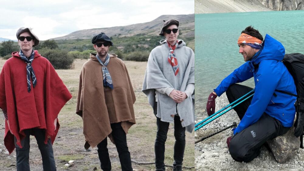 Matthew Lewis, James y Oliver Phelps | Fuente: Instagram