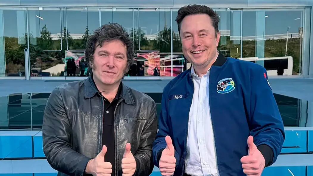 Javier Milei y Elon Musk