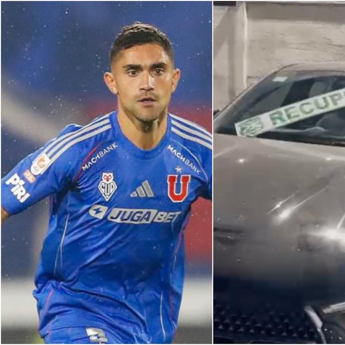 Violenta encerrona en Colina: futbolista de la U de Chile amenazado con arma de fuego Violenta encerrona en Colina: futbolista de la U de Chile amenazado con arma de fuego