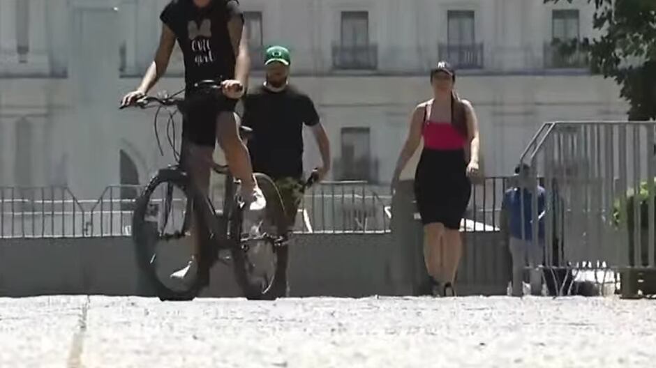 Suben la temperaturas en la Región Metropolitana.