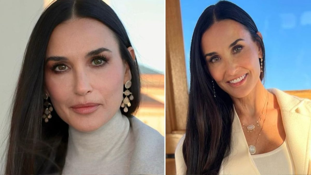 Demi Moore luce mejor que nunca a sus 60 años de edad