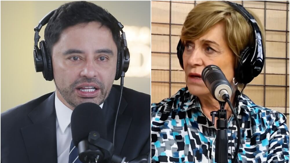 Rodolfo Carter y Evelyn Matthei