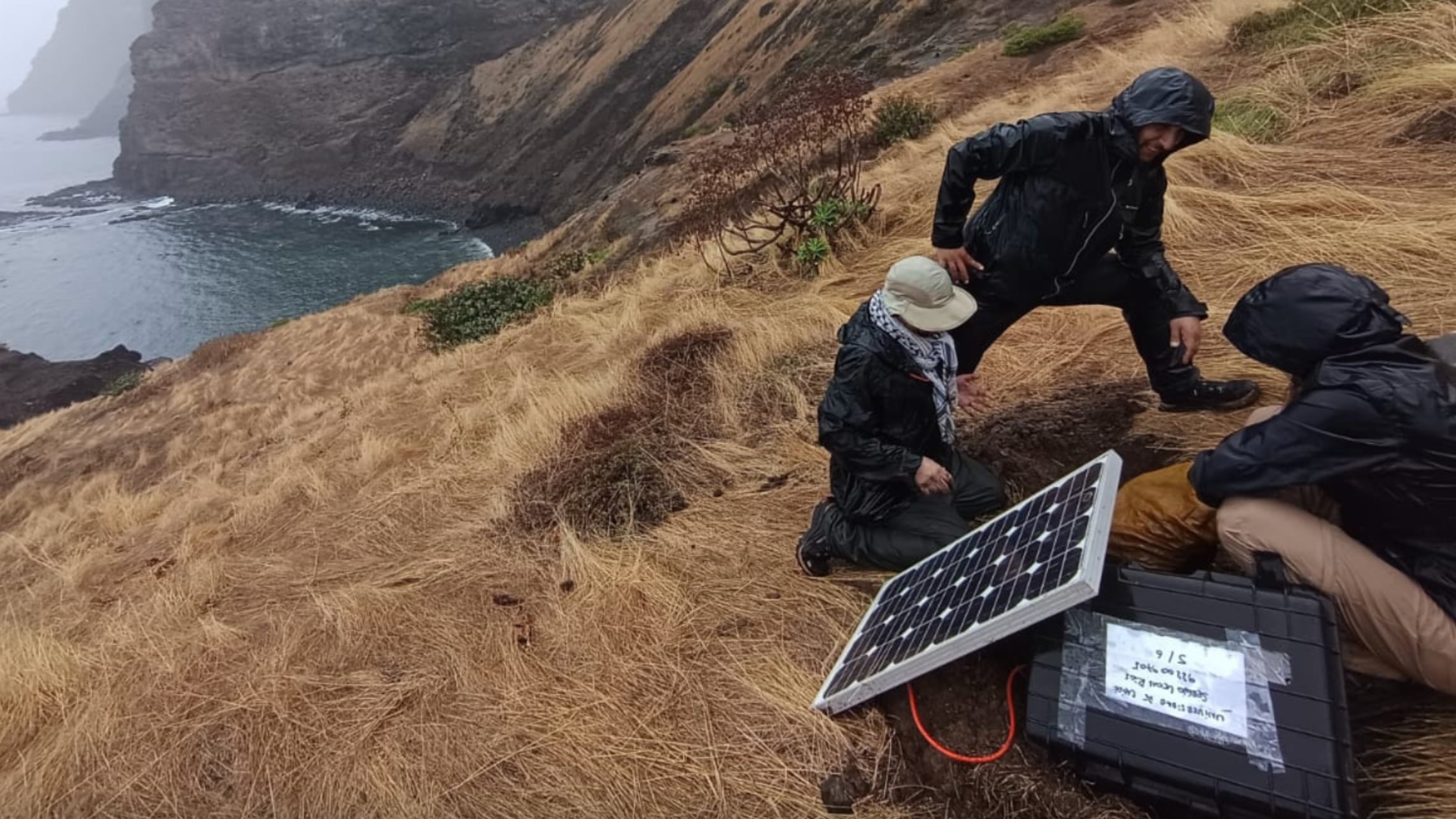 Sismómetros en Juan Fernández