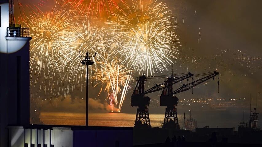 Año Nuevo en Valparaíso