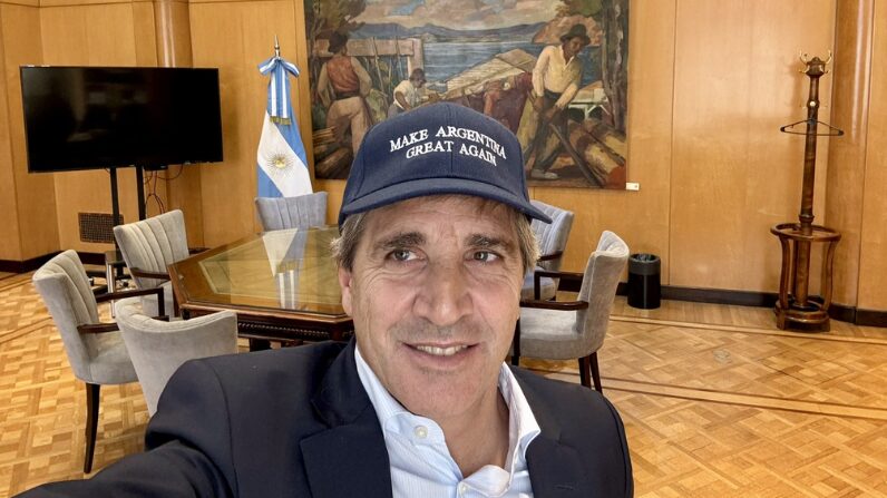 Luis Caputo | Fuente: X de @LuisCaputoAR