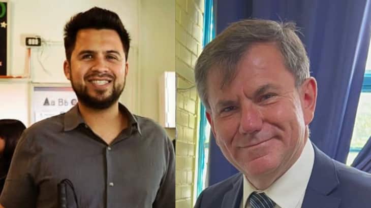 Gustavo Gatica y Enrique Bassaletti