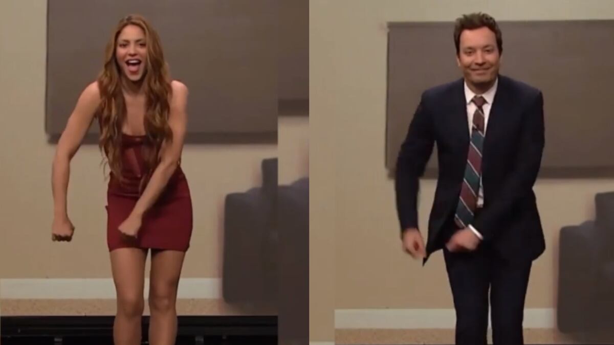 Shakira y Jimmy Fallon