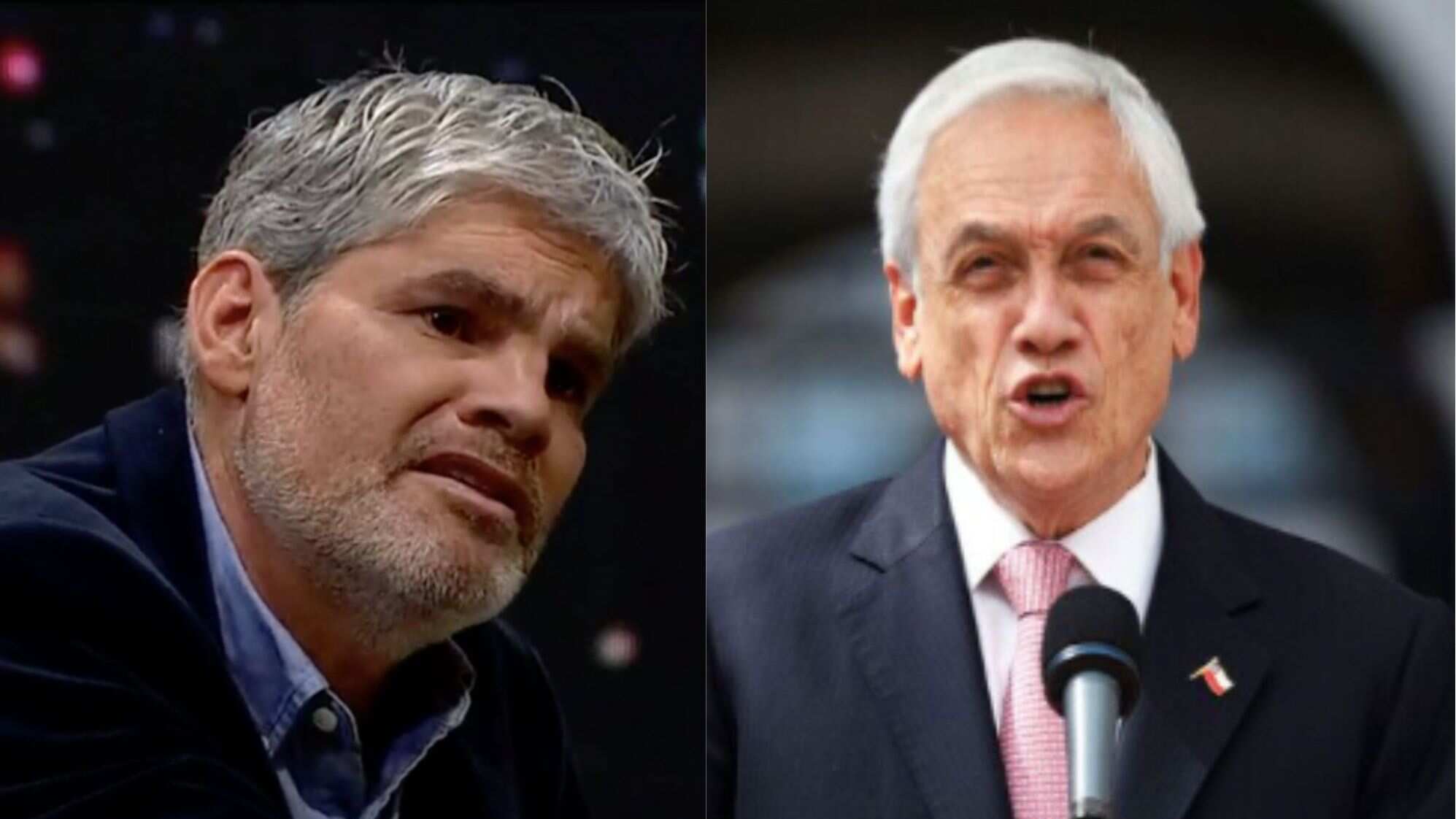 Juan Cristóbal Guarello y Sebastián Piñera