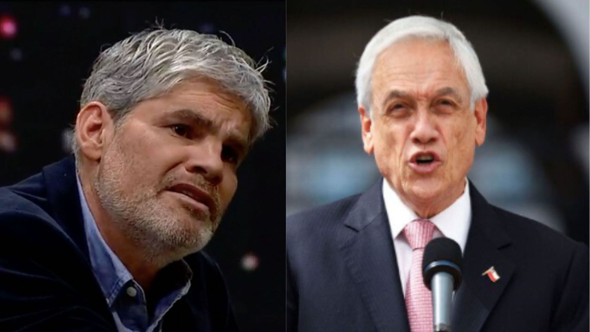 Juan Cristóbal Guarello y Sebastián Piñera